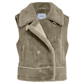 Olijfgroene gilet Pat - Capuchon Fashion