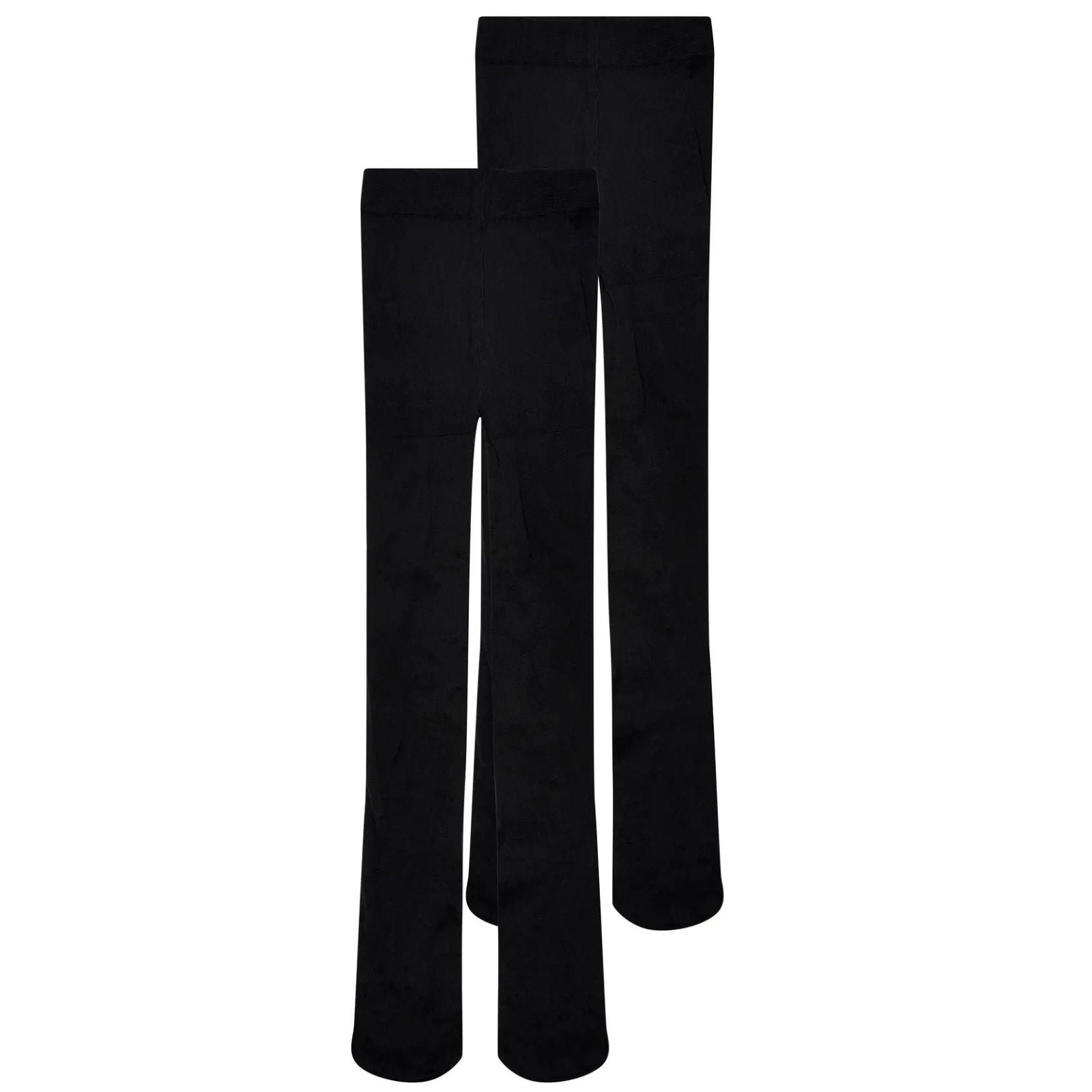 Zwarte 40 denier 2-pack tights Saga