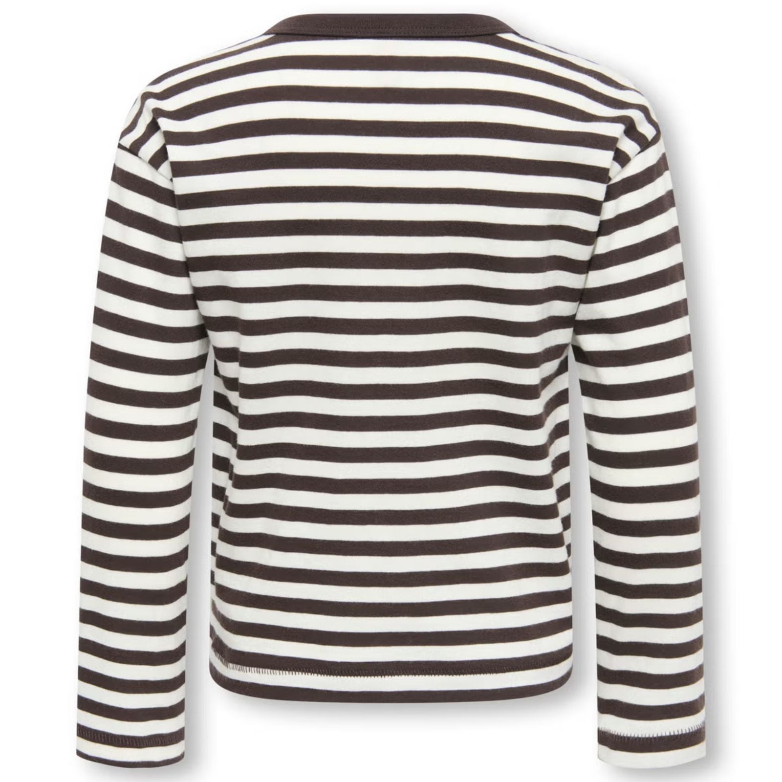 Bruin gestreepte longsleeve Hope