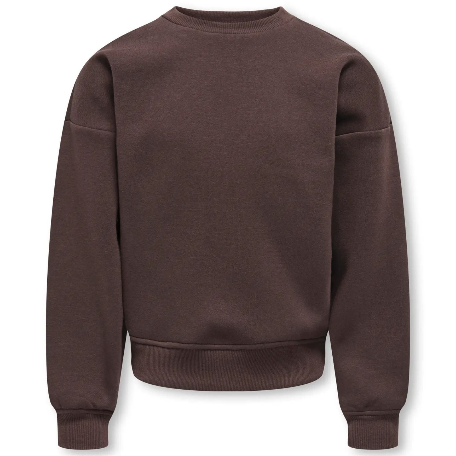 Donkerbruine backprint sweater Sweat