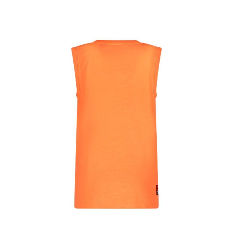 Oranje singlet Niek - Capuchon Fashion
