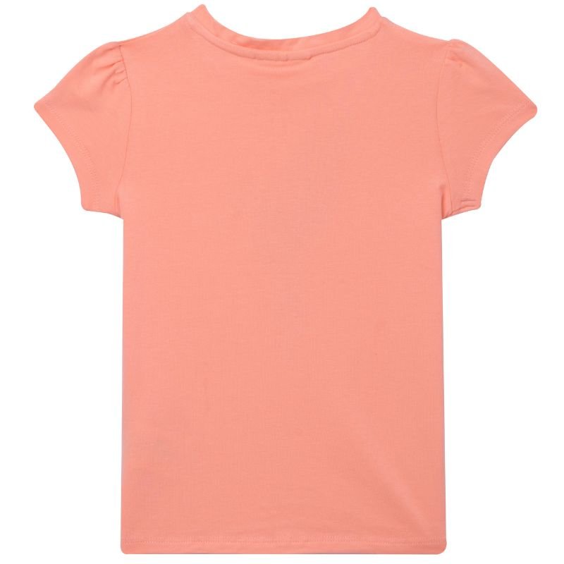 Oranje t-shirt Felien - Capuchon Fashion