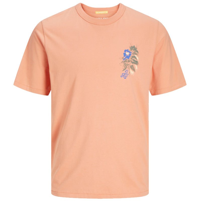 Oranje t-shirt Palm - Capuchon Fashion