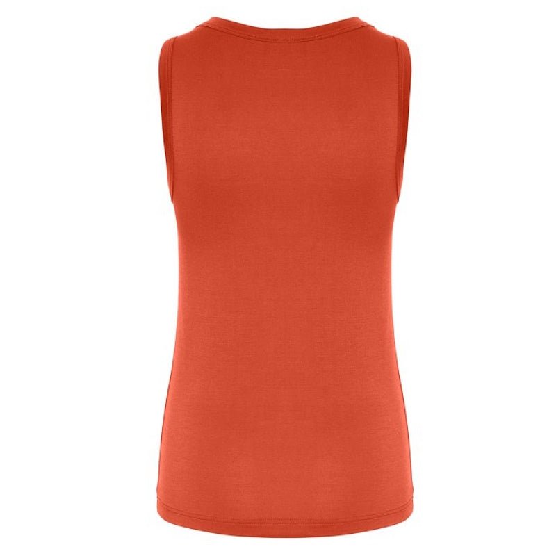 Oranje top Adelia - Capuchon Fashion