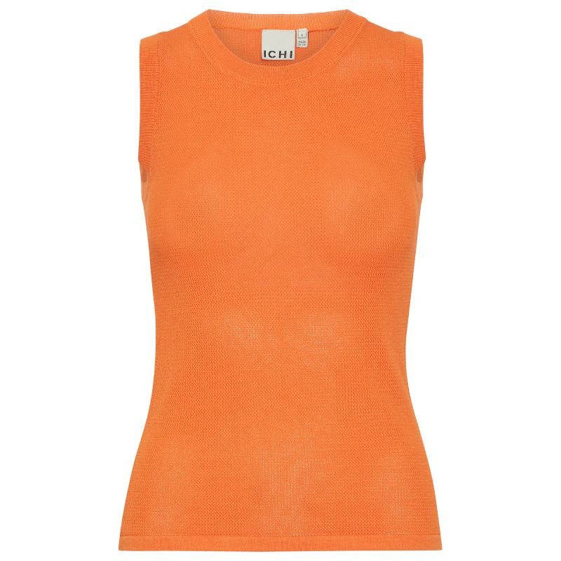Oranje top Delany - Capuchon Fashion