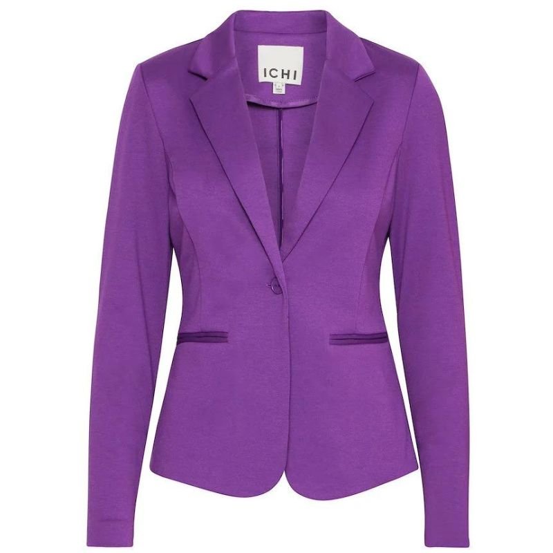 Paarse blazer Kate - Capuchon Fashion