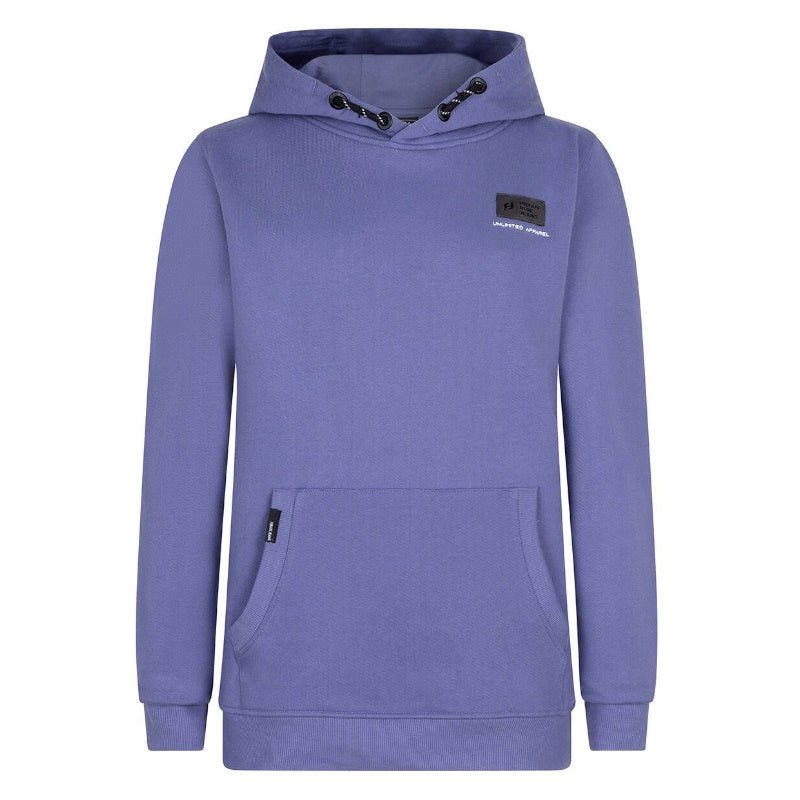 Paarse hoodie Indian Blue - Capuchon Fashion