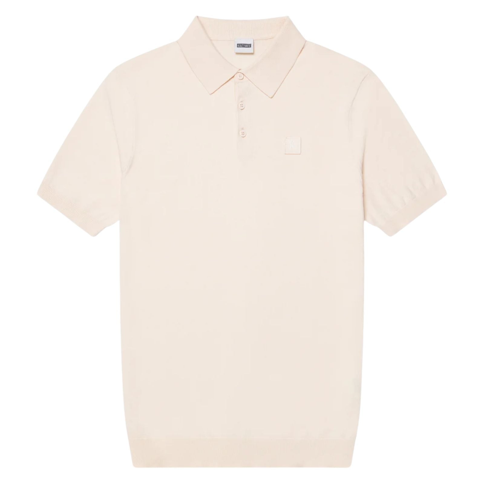 Peach Dust katoenen knit polo Summer - Capuchon Fashion