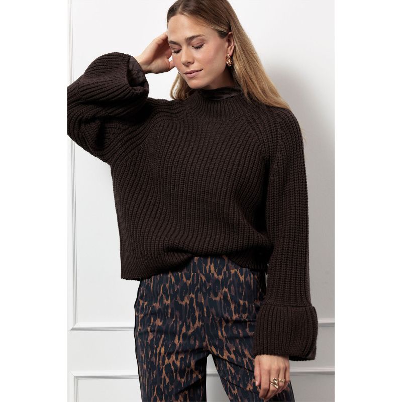 Espresso pullover Colly chunky