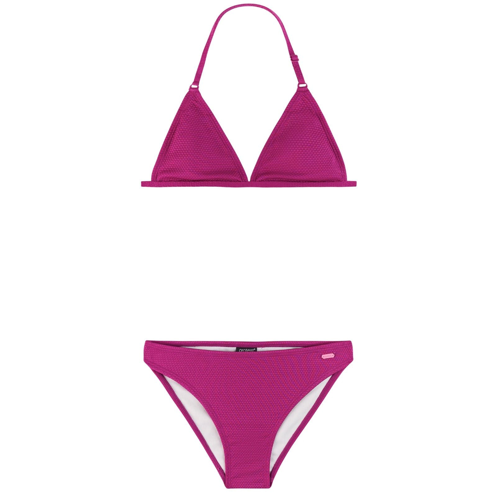 Punch Pink triangle bikini Dumi - Capuchon Fashion