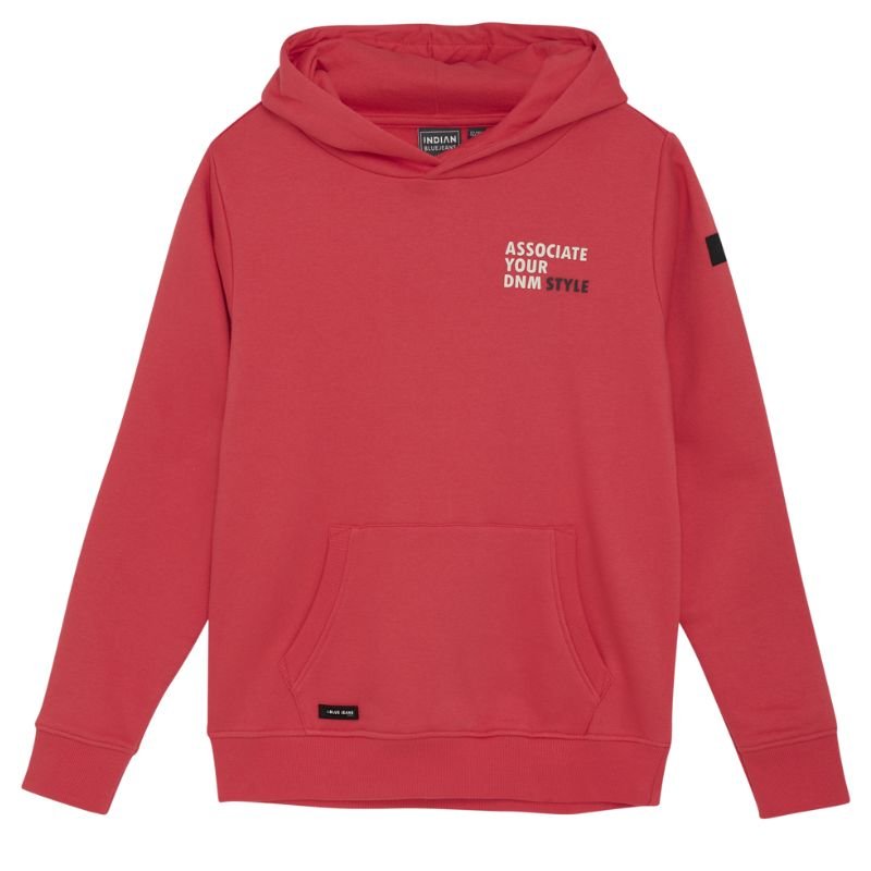 Rode hoodie IBJ - Capuchon Fashion
