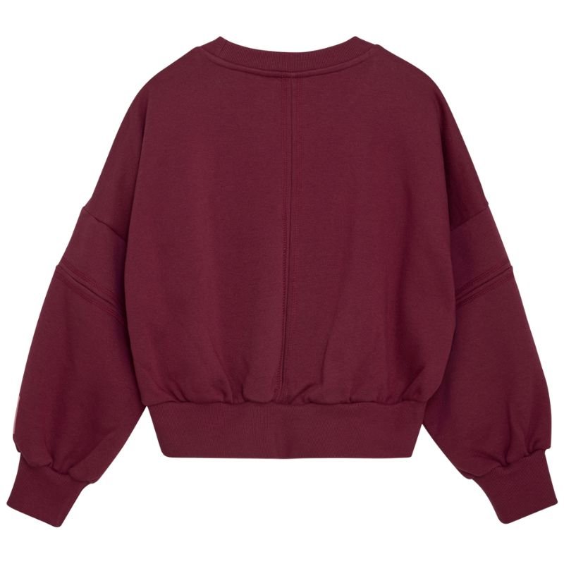 Rode sweater Crochet - Capuchon Fashion