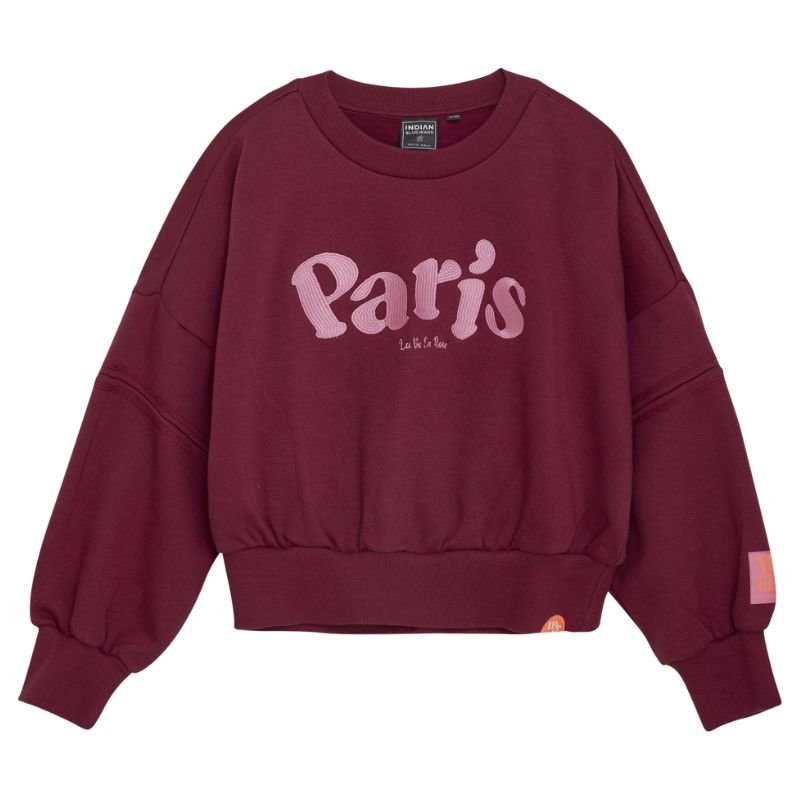 Rode sweater Crochet - Capuchon Fashion