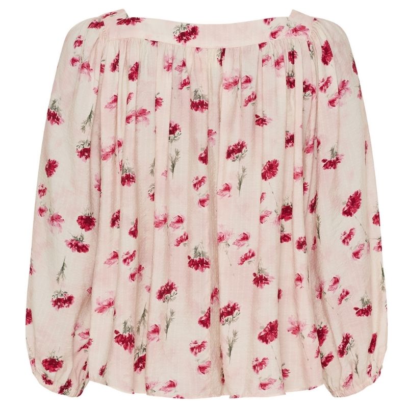 Romance geprinte viscose blouse Manny - Capuchon Fashion