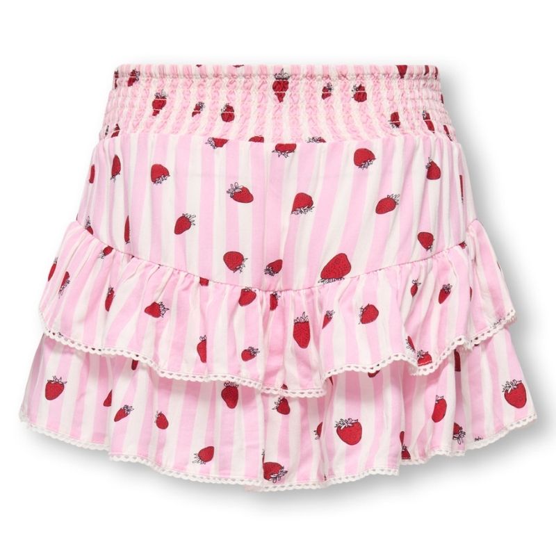 Romance Rose geprinte skort Glow - Capuchon Fashion