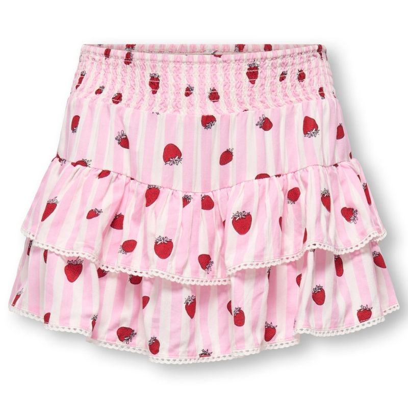 Romance Rose geprinte skort Glow - Capuchon Fashion