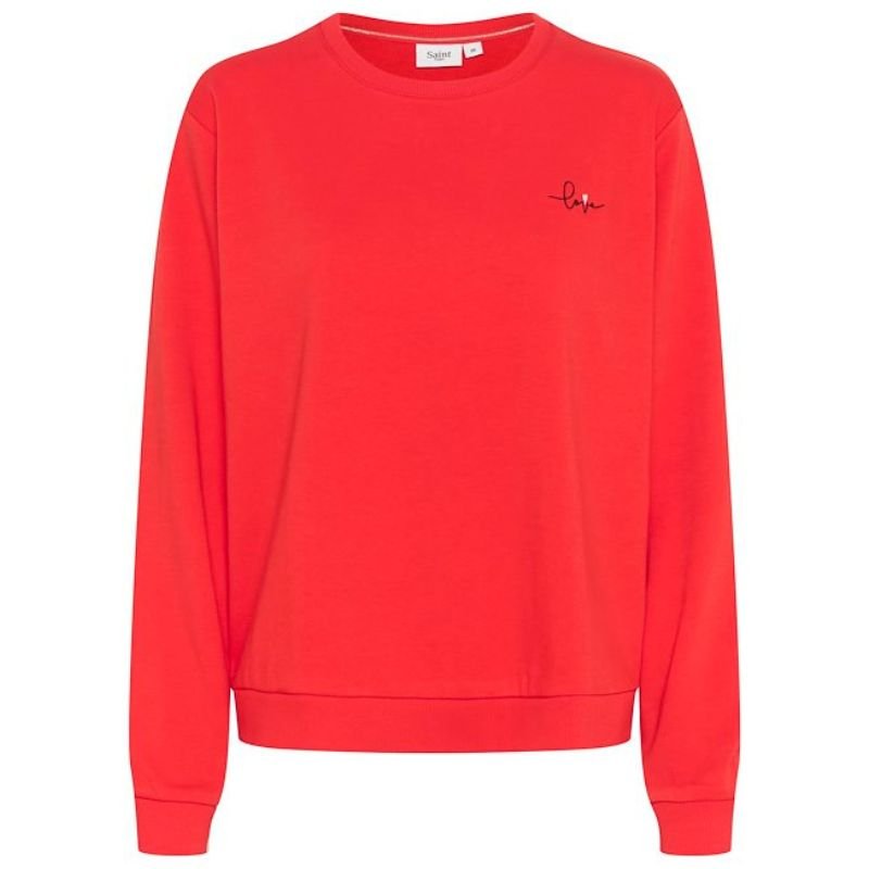 Rood sweatshirt Jetti - Capuchon Fashion