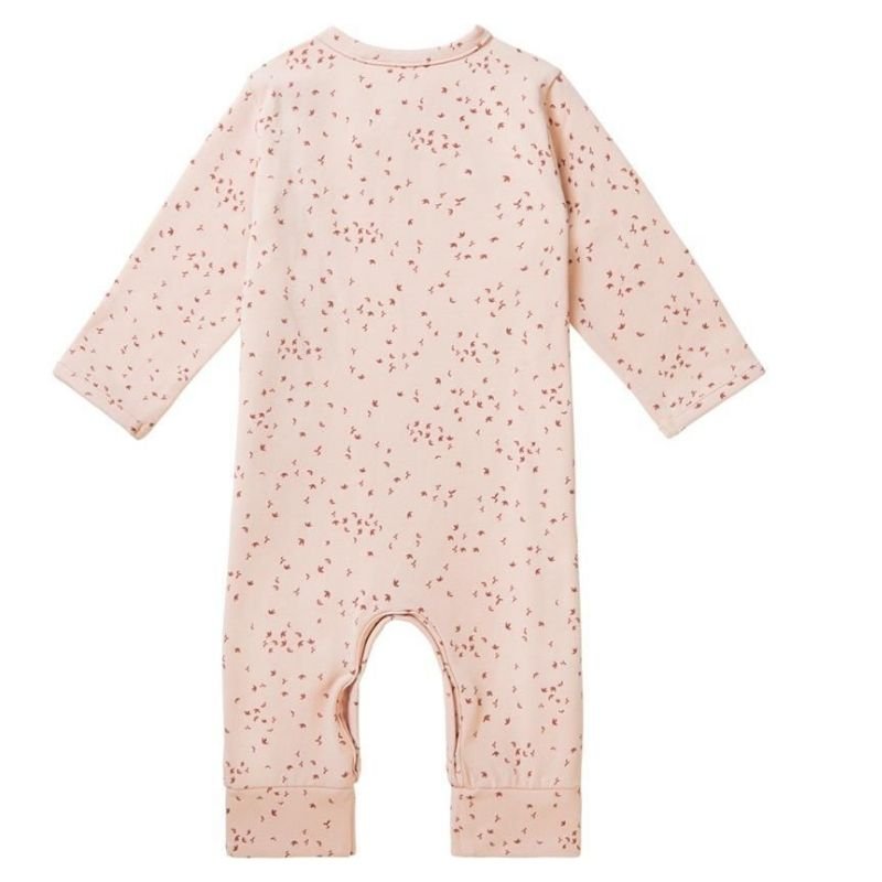 Rose Smoke allover playsuit Nuuk - Capuchon Fashion