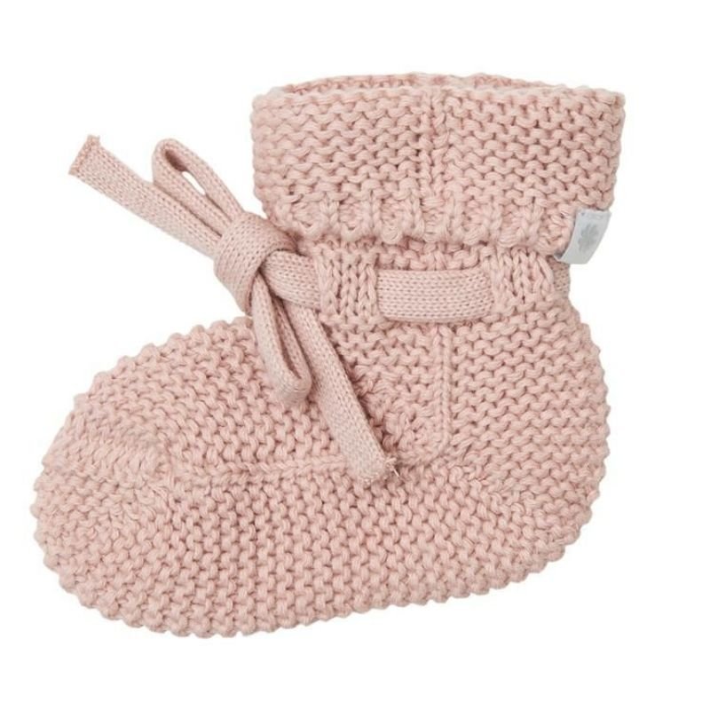 Rose Smoke knit booties Nelson - Capuchon Fashion