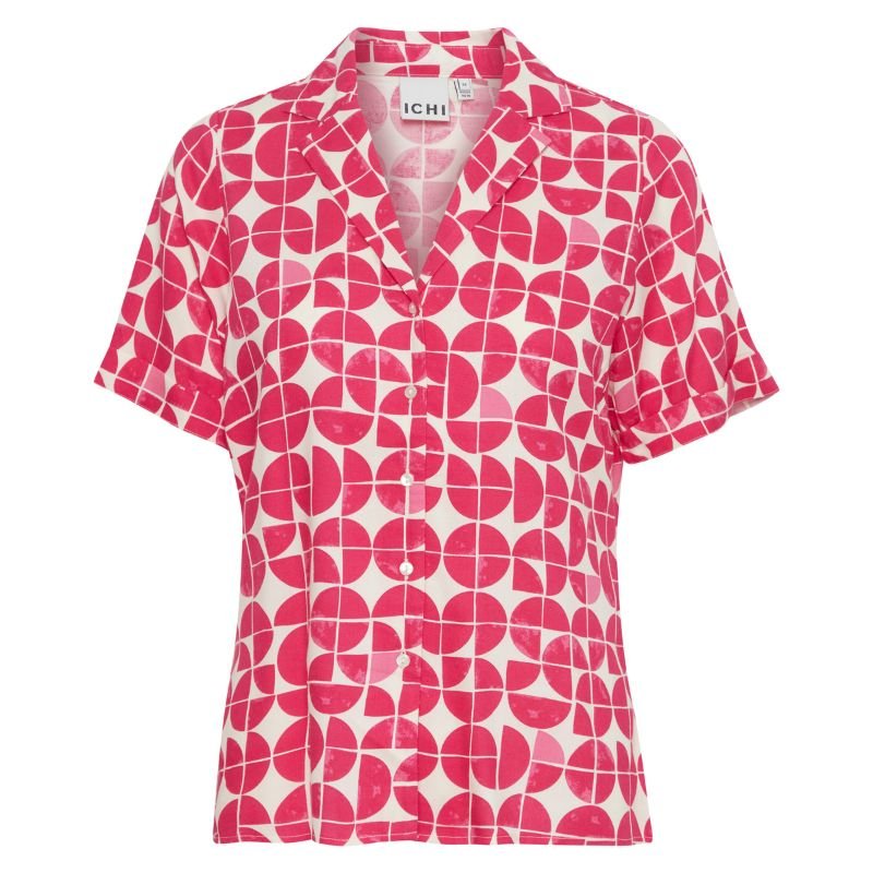 Roze geprint shirt Nasreen - Capuchon Fashion