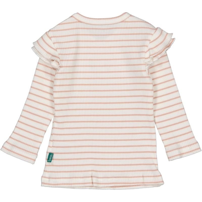 Roze gestreept shirt Striped 261038 - Capuchon Fashion