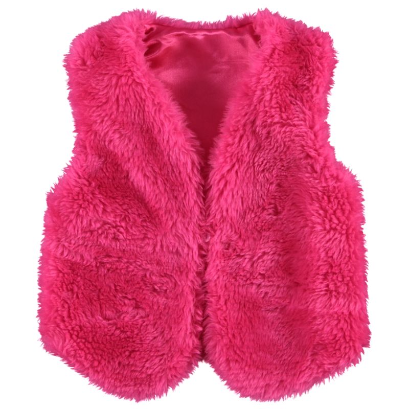 Roze gilet Geertje - Capuchon Fashion