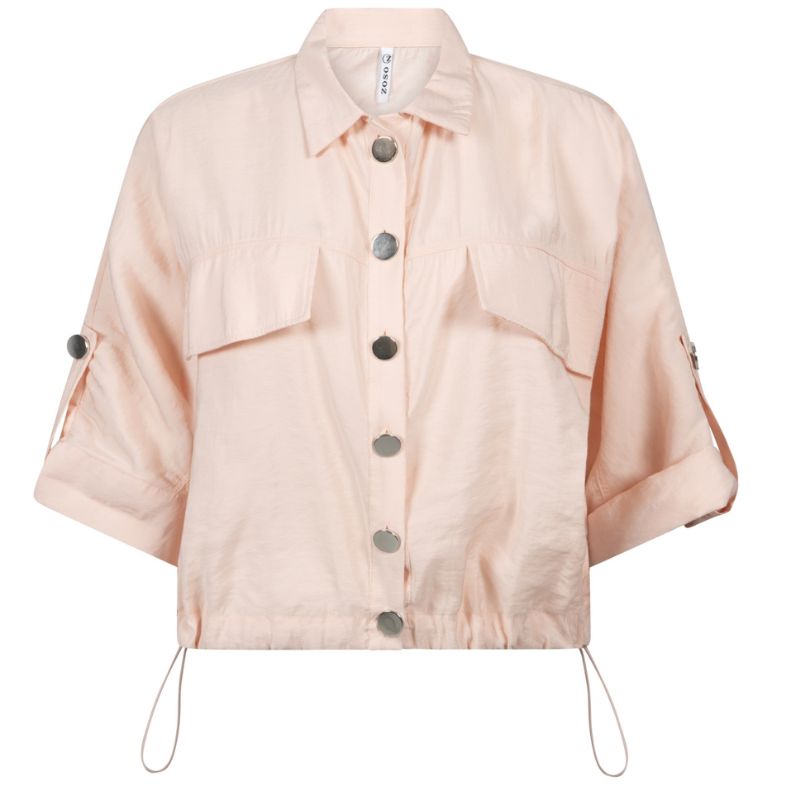 Roze jacket Nienke - Capuchon Fashion