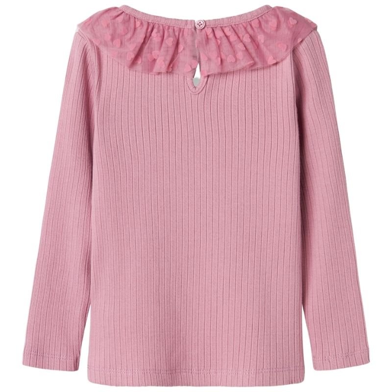 Roze longsleeve Najas - Capuchon Fashion