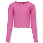 Roze longsleeve Nella - Capuchon Fashion