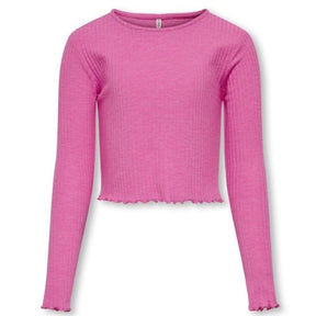 Roze longsleeve Nella - Capuchon Fashion