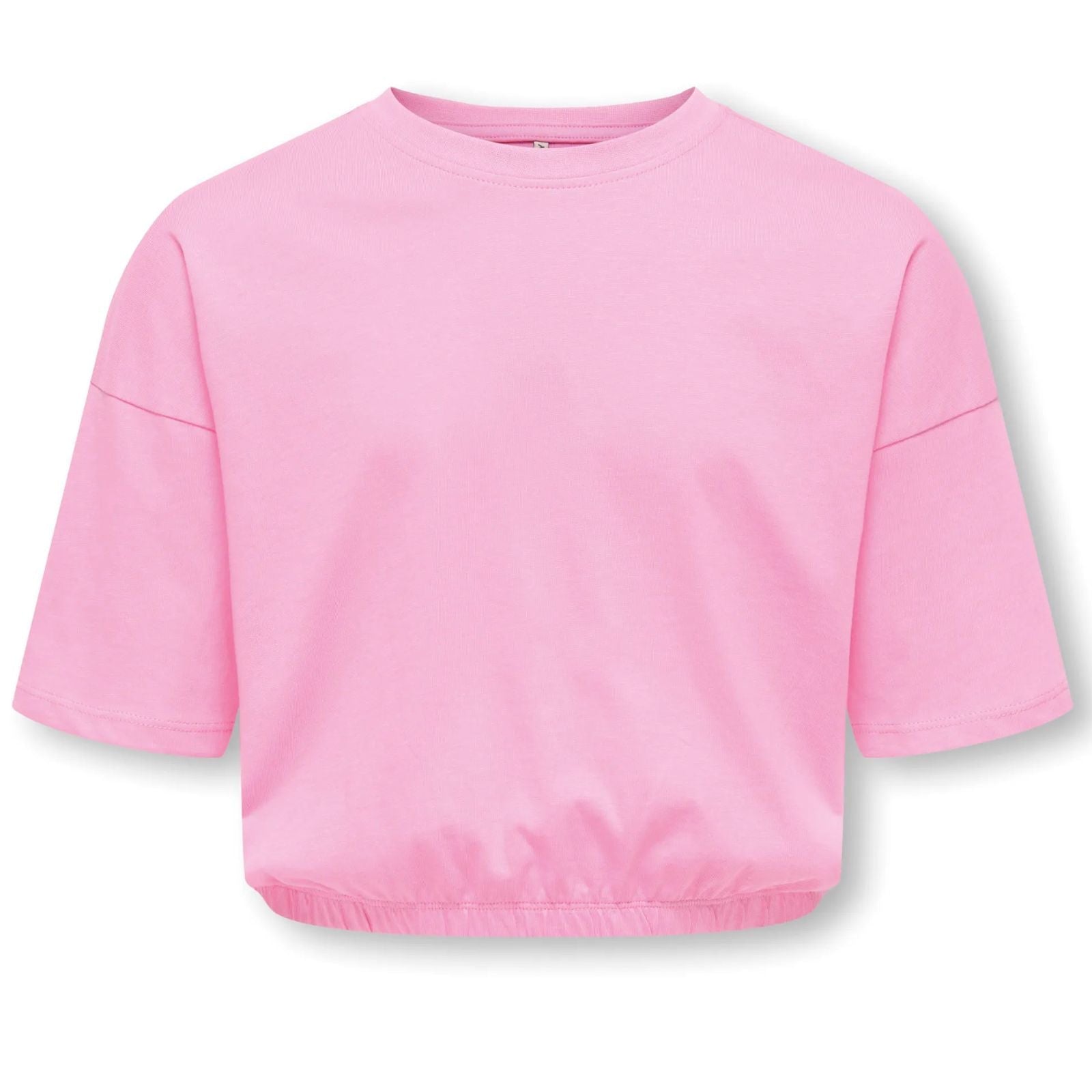 Roze regular box fit t-shirt Olia - Capuchon Fashion
