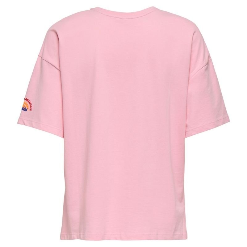 Roze regular fit t-shirt Bolette - Capuchon Fashion