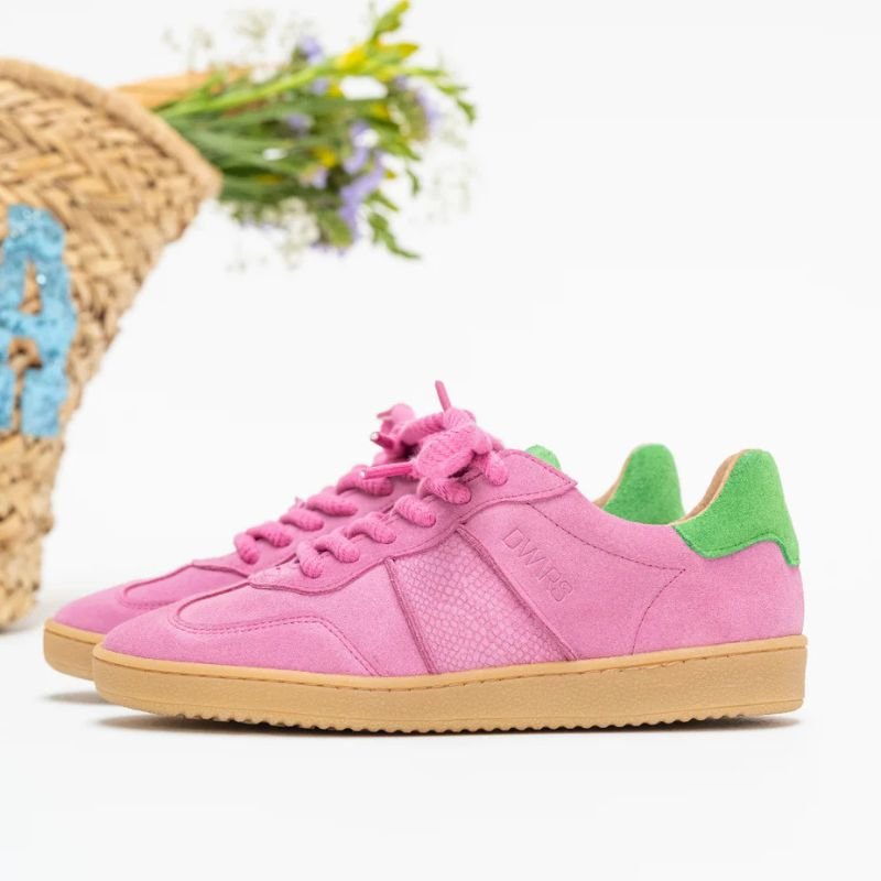 Roze sneaker Poona - Capuchon Fashion