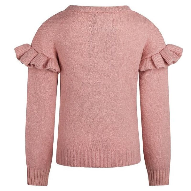 Roze sweater 52977 - Capuchon Fashion