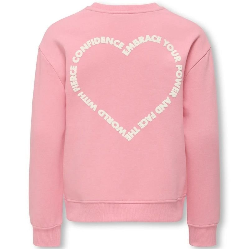 Roze sweater Ditte Heart - Capuchon Fashion