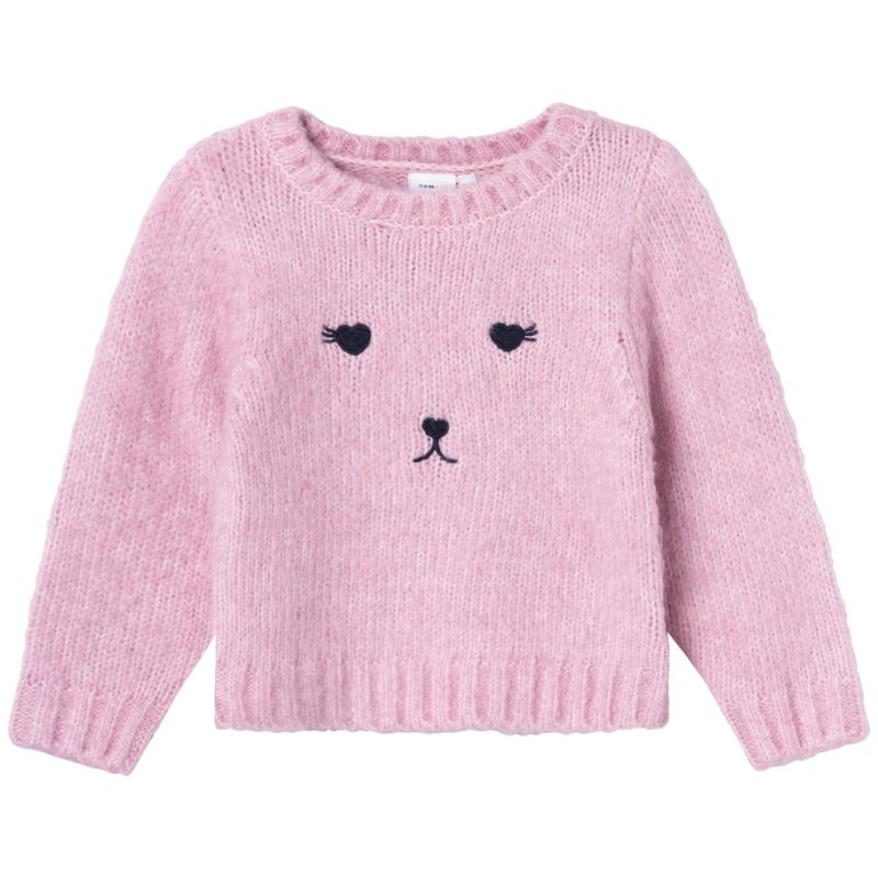 Roze sweater Fobibi - Capuchon Fashion