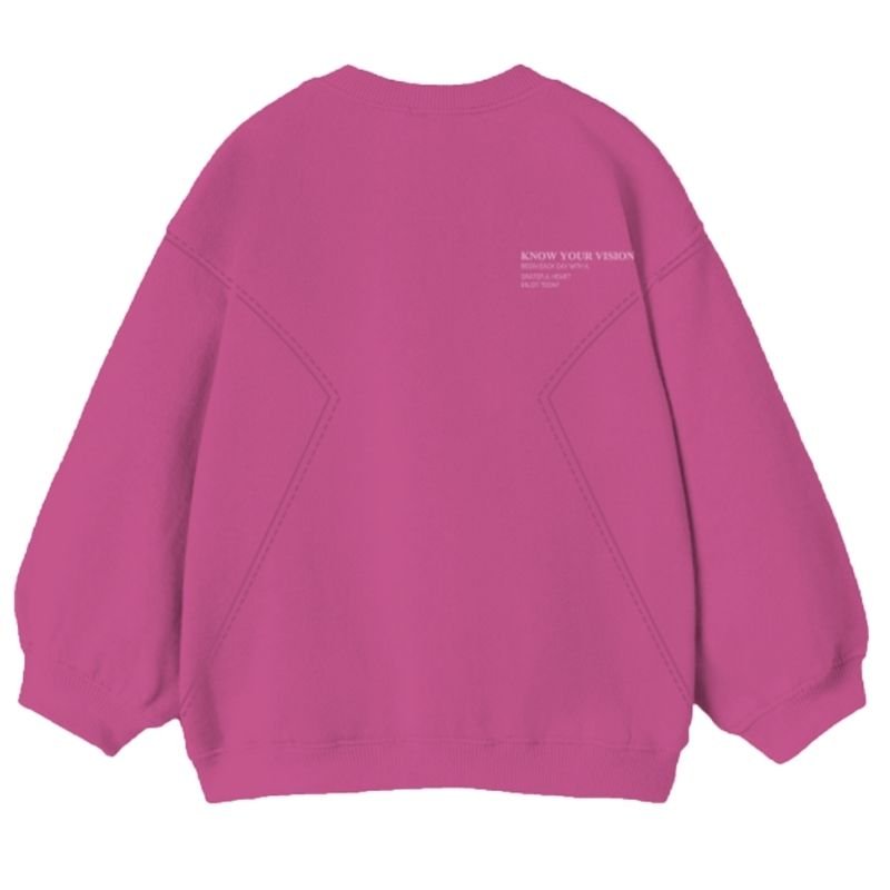 Roze sweater Nakonnie - Capuchon Fashion