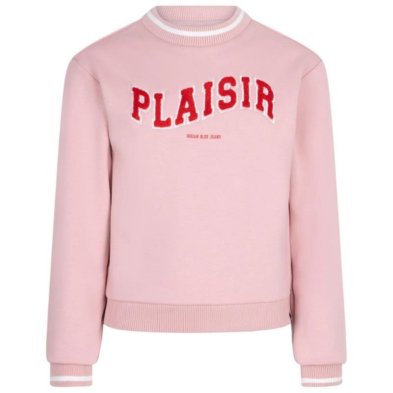 Roze sweater Plaisir - Capuchon Fashion