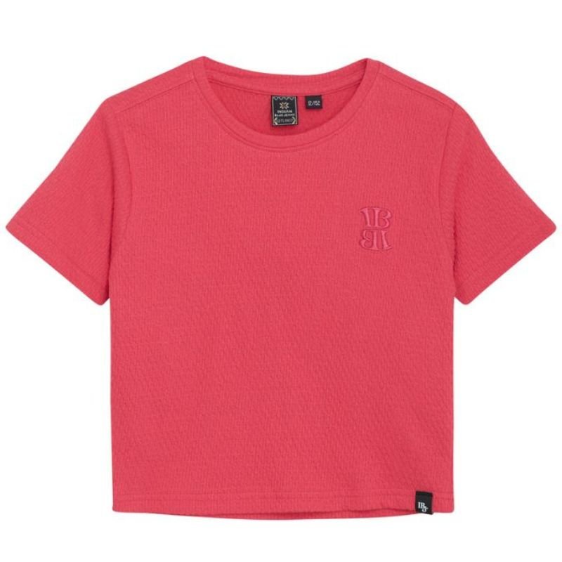 Roze t-shirt Cropped IB - Capuchon Fashion