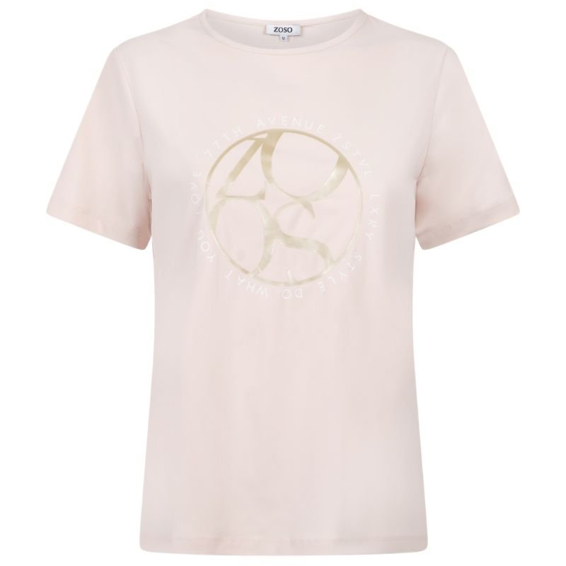 Roze t-shirt Quinty - Capuchon Fashion
