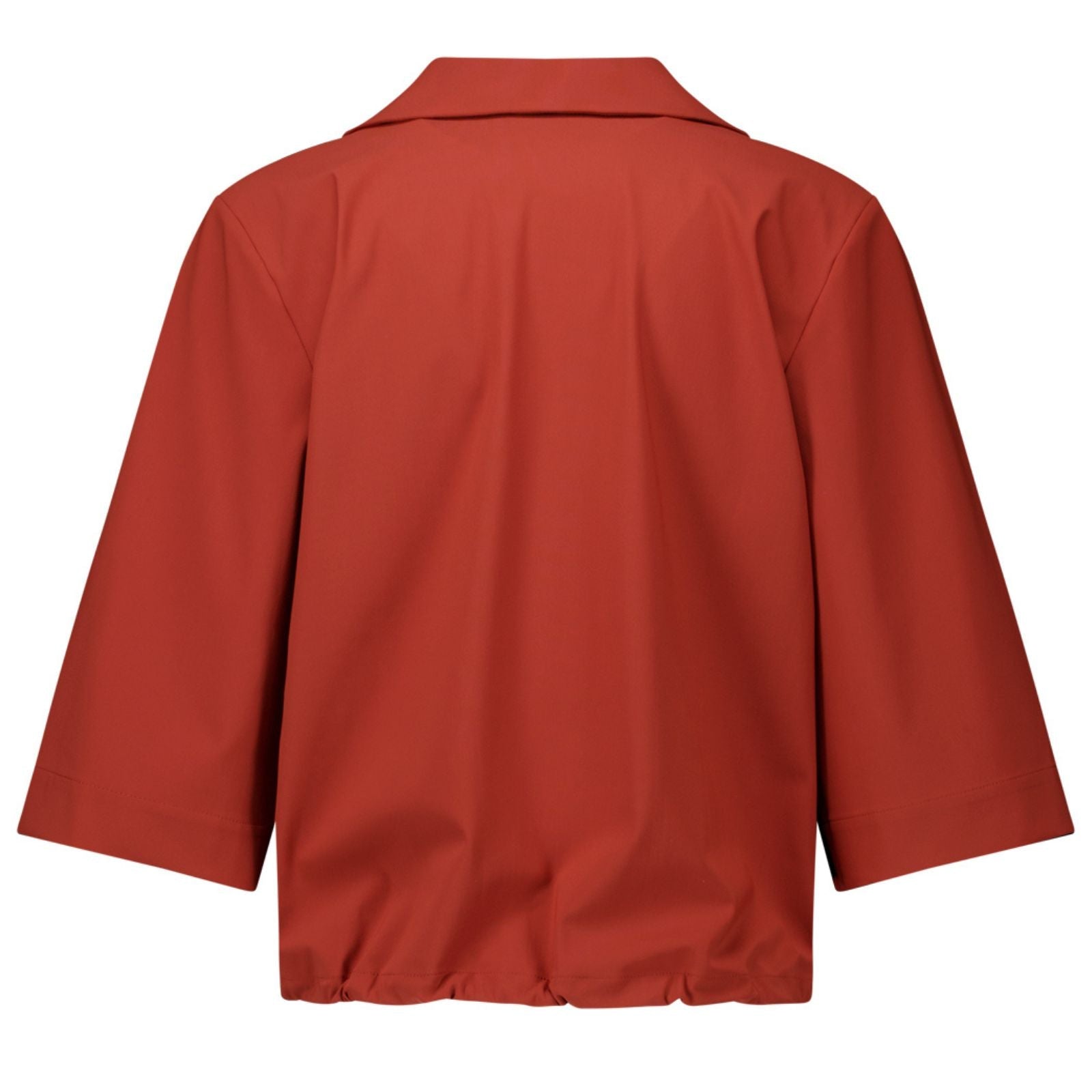 Rust travel v-hals blouse Odette - Capuchon Fashion