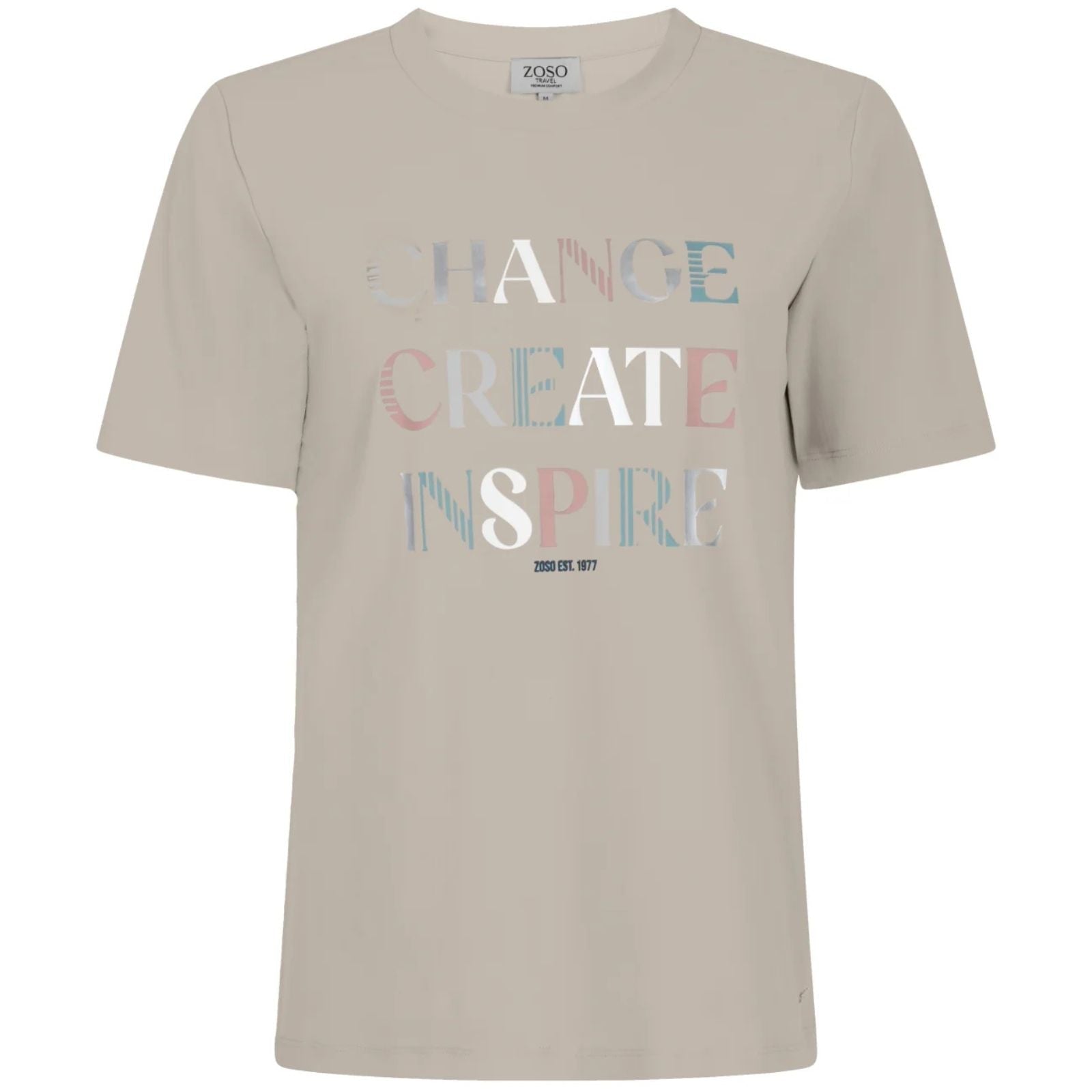 Sand Stone travel t-shirt Claire - Capuchon Fashion