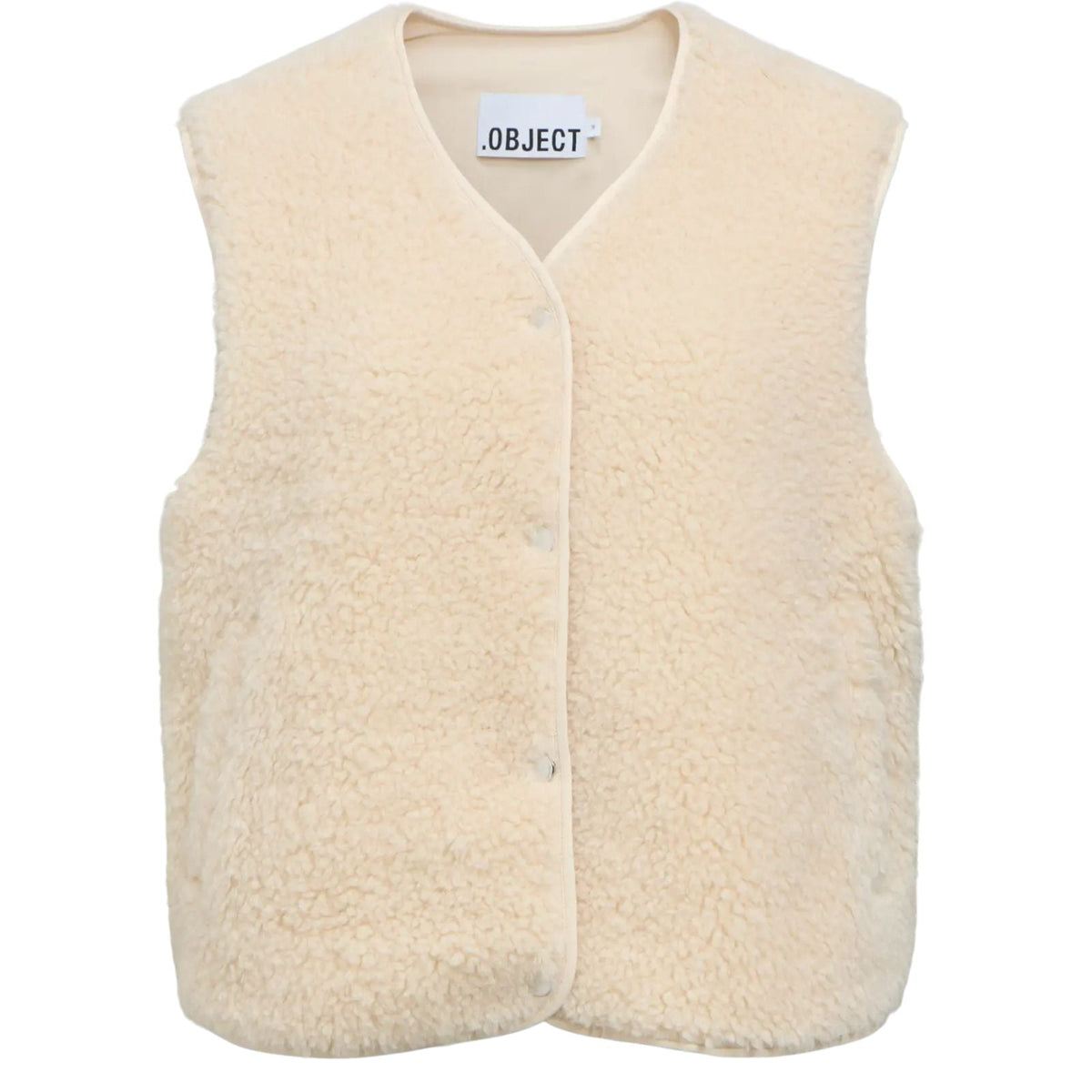 Sandshell teddy waistcoat Ella - Capuchon Fashion