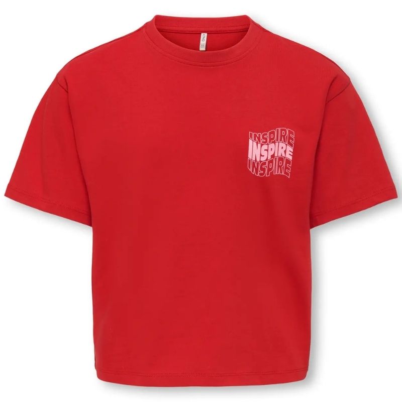 Rood backprint t-shirt Jasmine