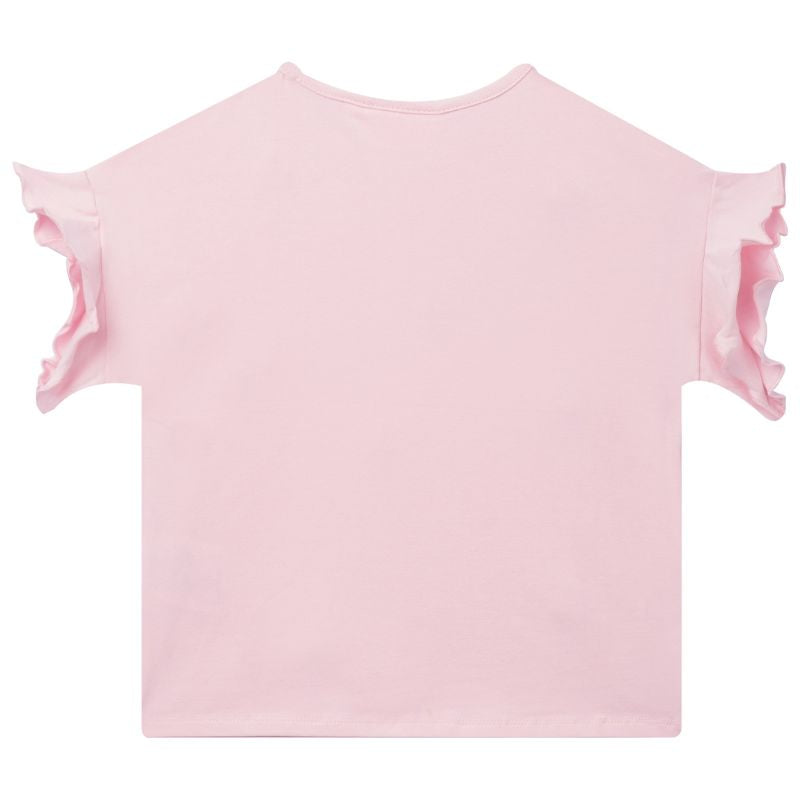 Lichtroze t-shirt Millie