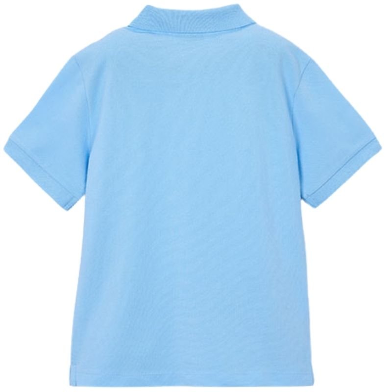 Sky Blue basic korte mouw polo 150 - Capuchon Fashion