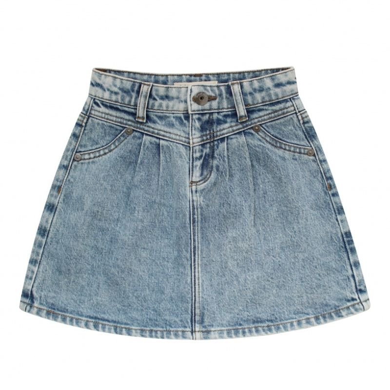 Sky Blue denim rok Jolene - Capuchon Fashion