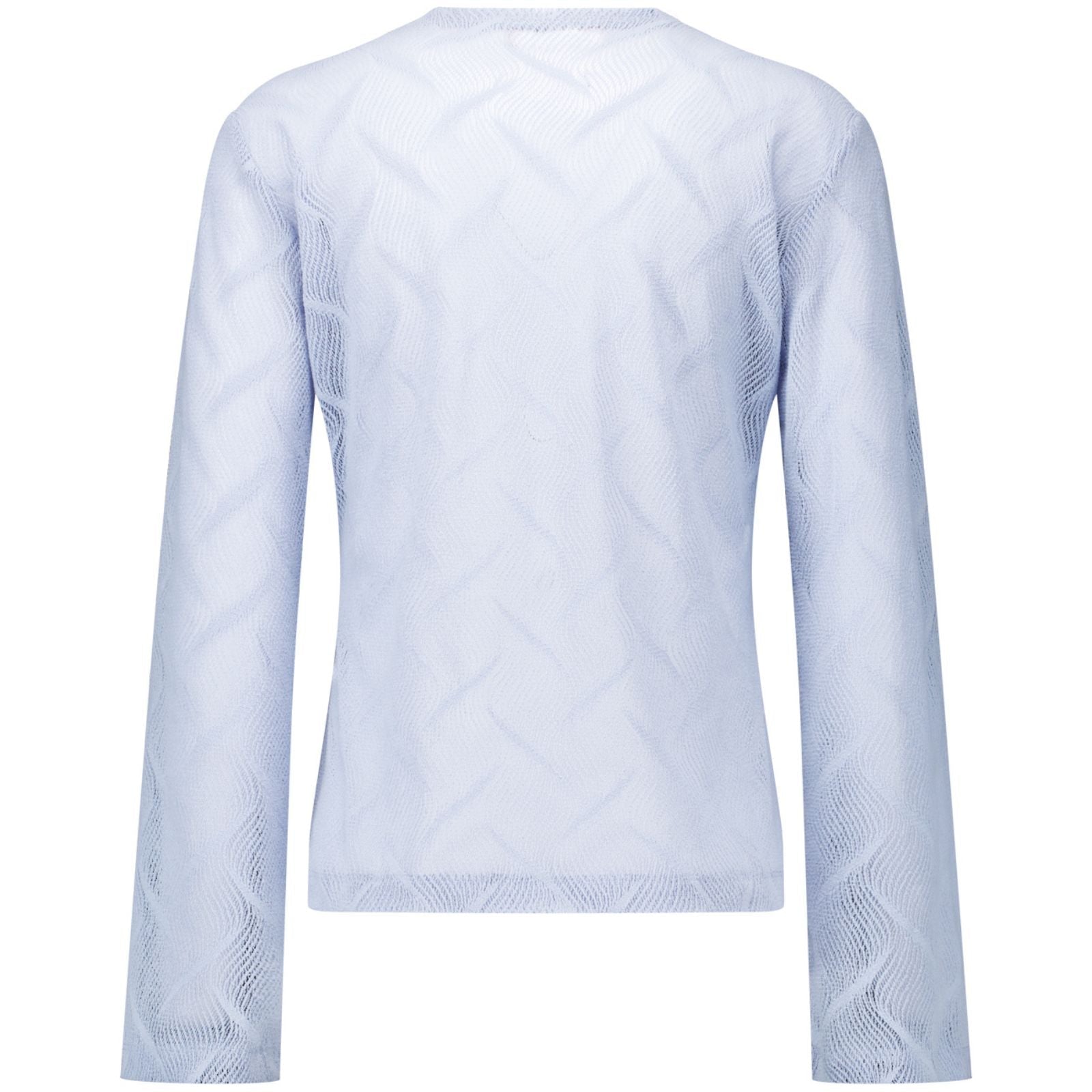 Sky Blue lace top Reagan Flaire - Capuchon Fashion