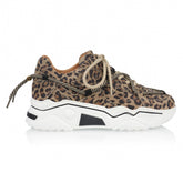 Beige sneaker Jupiter Leopard