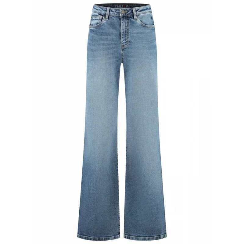 Sophisticated Blue flared jeans Ana - Capuchon Fashion